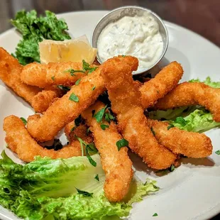 Fried calamari