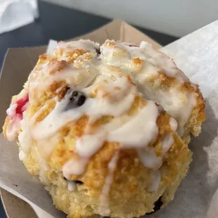 Mega Cranberry Dark Chocolate Scone