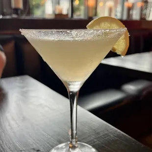Lemon drop martini