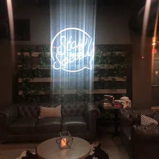 Lounge area