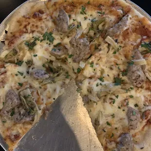 Palucca 's Sausage Pizza