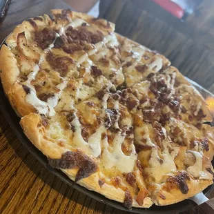 Chicken Bacon Ranch Pizza