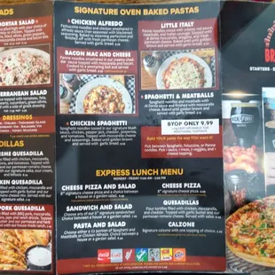 Menu Back