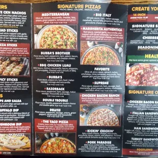 Menu Front
