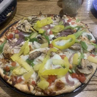 pizza, food