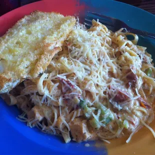 Blackened Chicken Alfredo