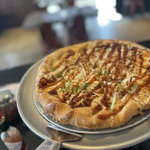 Hawaiian bbq pizza (small)