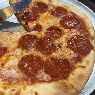 Pepperoni pizza