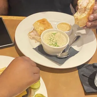 Warm Turkey Sandwich