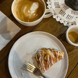 Delicious! Cafe Latte Apple Turnover