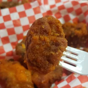 Boneless wing with buffalo