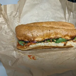 Roasted veggie grinder