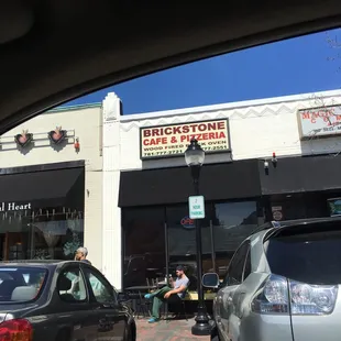 Front of the building