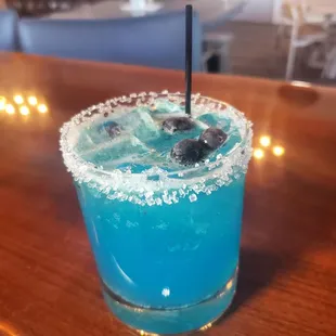 Blueberry Mule is a perfect Spring drink!