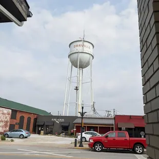 Sitting on the patio looking toward road ...