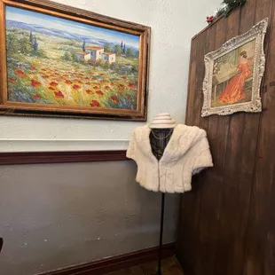 Neat that this was a furrier! This is a stole from when it was.