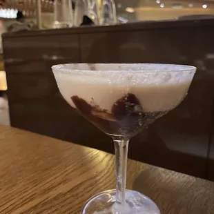 Chocolate martini was amazing