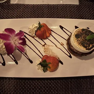 Dessert at Brick Street are wonderful