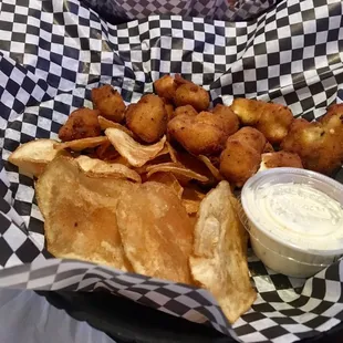 Jalapeno Cheese Curd Basket