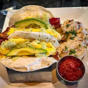 Brisket Tacos Breakfast