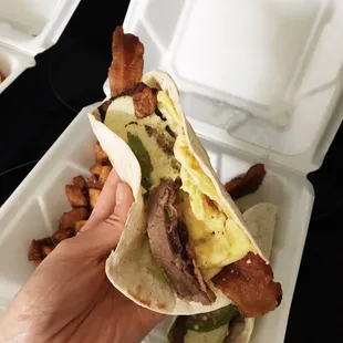 Brick 's Brisket Tacos