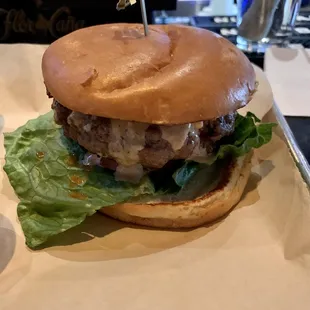 Blue Cheese Burger