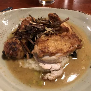 Chicken Under a Brick