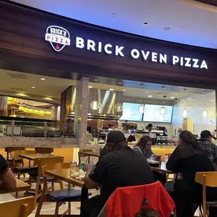 Pizza restaurant inside Hard Rock Casino.