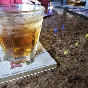 Double shot on the rox of Crown Royal Vanilla