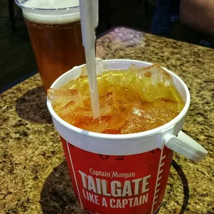 Captain Morgan in the Bucket