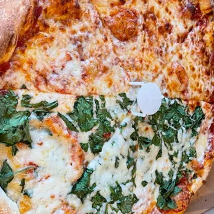 a pizza in a cardboard box