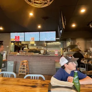 customers sitting at the counter