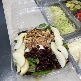 salads, salad, food