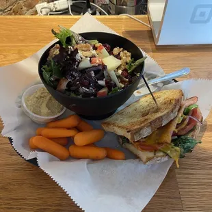 salads, food