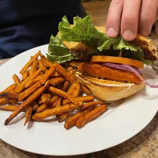 Buffalo chicken sandwich
