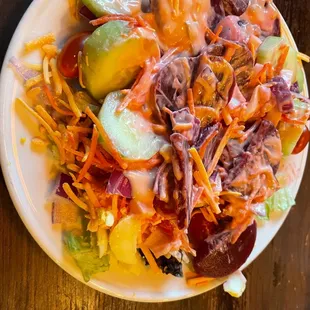 Salad from their Salad Bar!