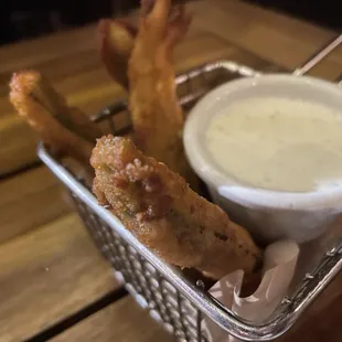Fried pickles