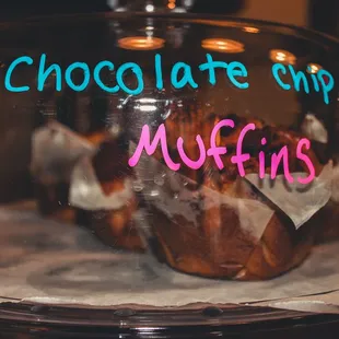 chocolate chip muffins