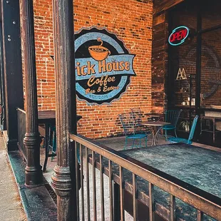 the outside of the building