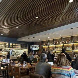 Bar area - view from our booth