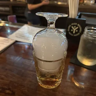 Triple cherry old fashioned