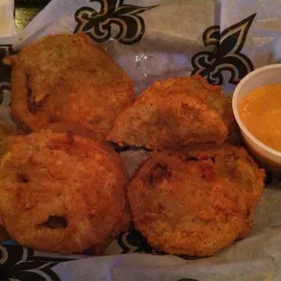 Fried Green Tomatoes. (it IS "_toes" right?). Very good