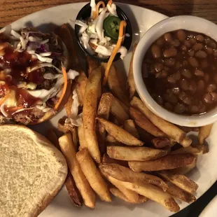 Pulled pork sandwich