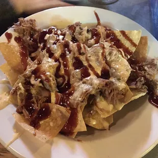 BBQ nachos
