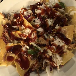 BBQ nachos