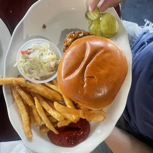 Spicy Crispy Chlcken Sandwich