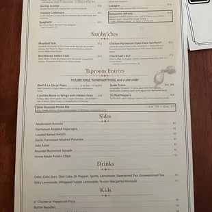 Menu 11/2023