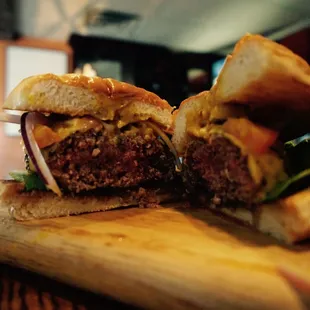 Gourmet Burgers only at Brickhouse Pizza Pub