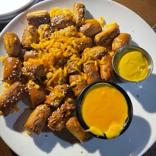 Pretzel appetizer