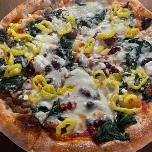 Mediterranean Pizza